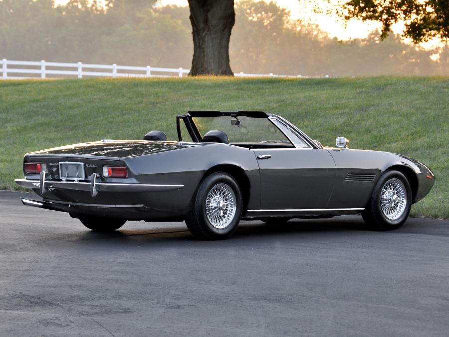  Maserati Ghibli Spyder 1969 года  (фото 36 из 42)